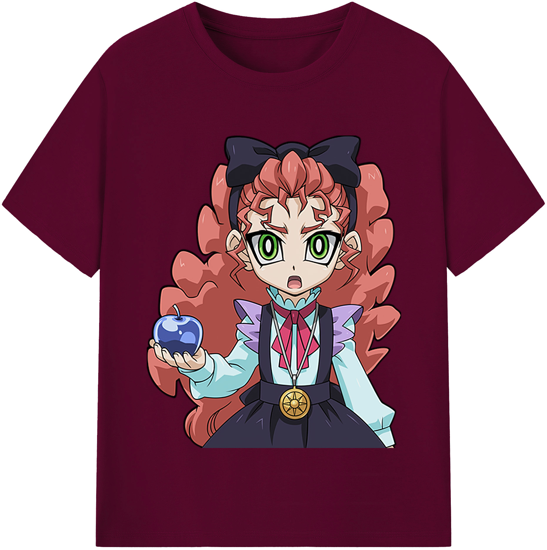（画像用） 遊☆戯☆王 Yu-Gi-Oh! レディースカジュアルプリントTシャツ（綿100％）